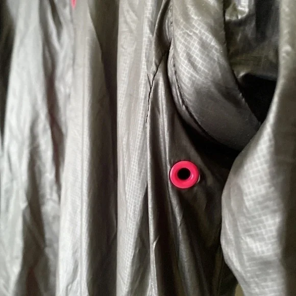 NIKE GOLF Dri Fit Jacket Women's XS Black Pink Lightweight Removable Sleeves - Picture 6 of 10